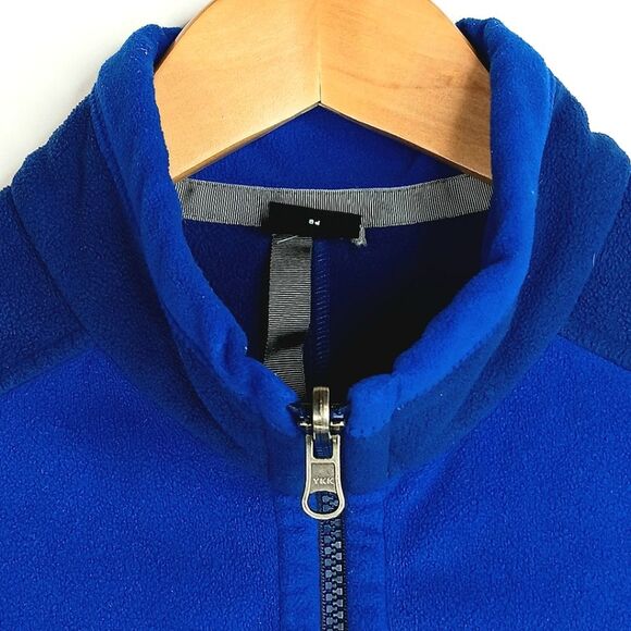PATAGONIA Blue Fleece Zip Jacket Outdoor Warm Cozy Men's Small or Youth XL/XXL - Picture 4 of 12